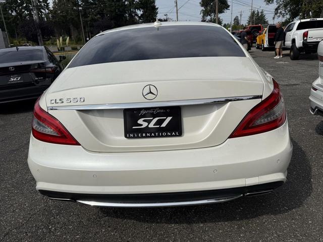 Photo of 2012 white Mercedes-Benz CLS-Class