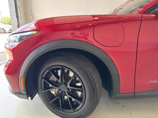 Photo of 2021 Rapid Red Metallic Tinted Clearcoat Ford Mustang Mach-E