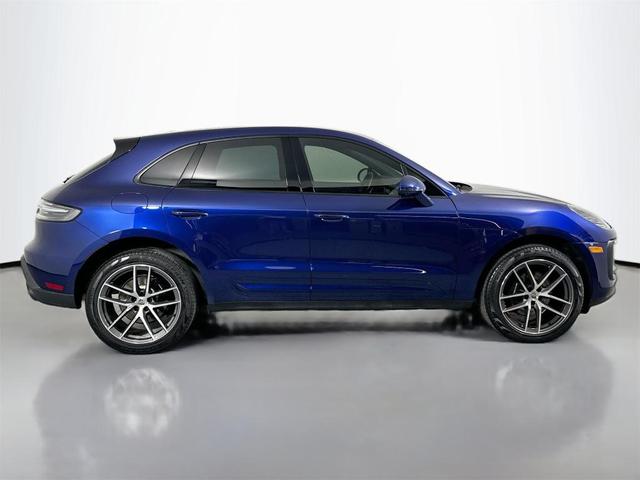 Photo of 2024 Gentian Blue Metallic Porsche Macan
