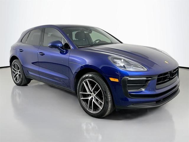 Photo of 2024 Gentian Blue Metallic Porsche Macan