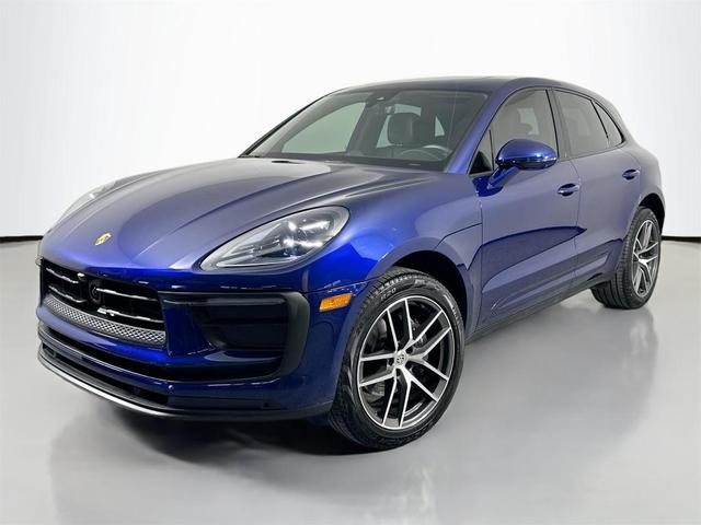 Photo of 2024 Gentian Blue Metallic Porsche Macan