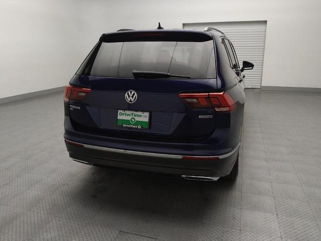 Photo of 2021 Blue Volkswagen Tiguan