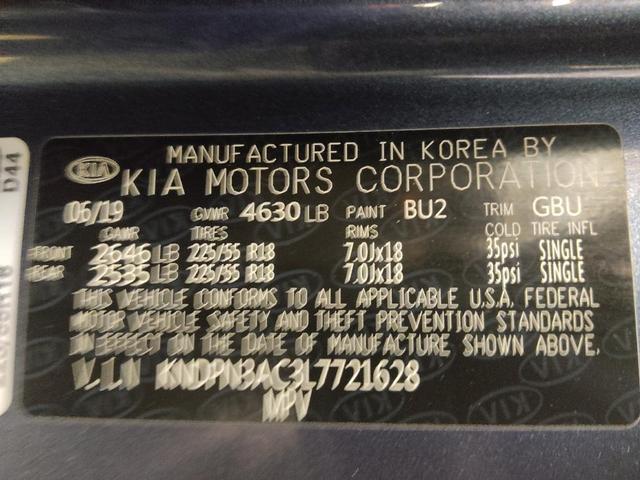 Photo of 2020 Pacific Blue Kia Sportage