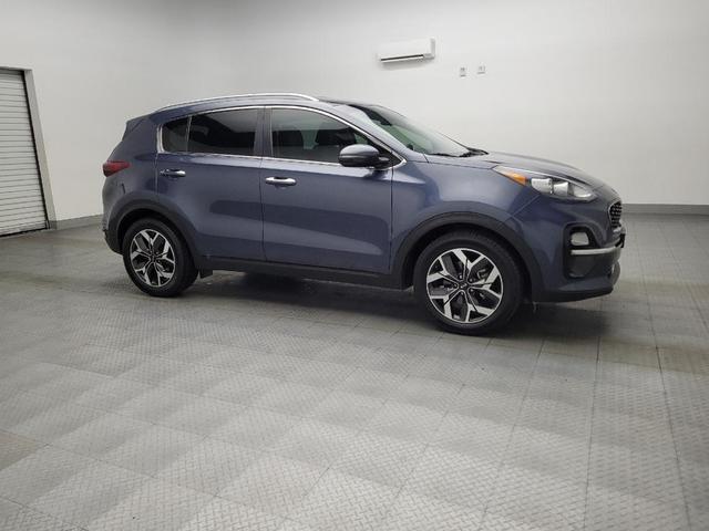 Photo of 2020 Pacific Blue Kia Sportage