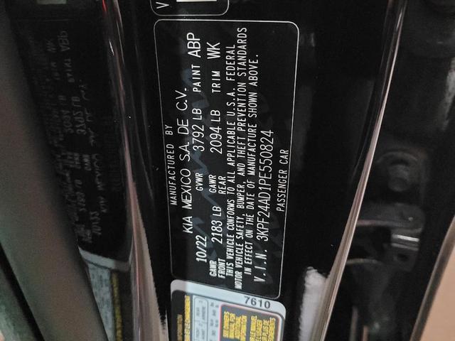 Photo of 2023 Aurora Black Kia Forte
