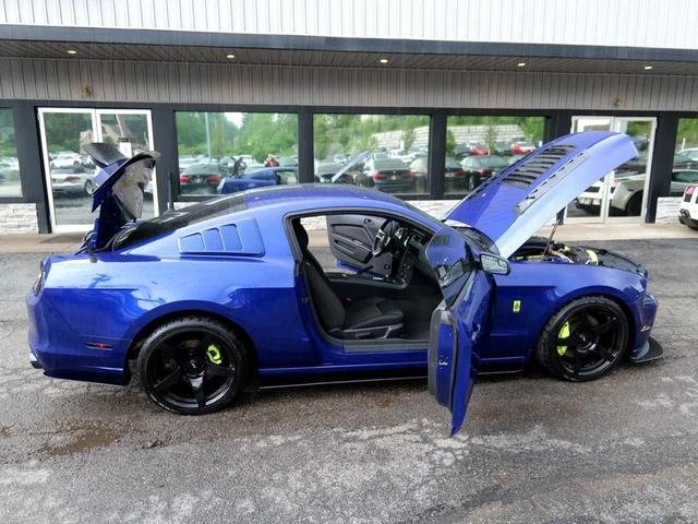 Photo of 2014 Deep Impact Blue Ford Mustang