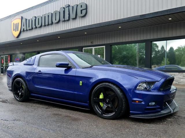 Photo of 2014 Deep Impact Blue Ford Mustang