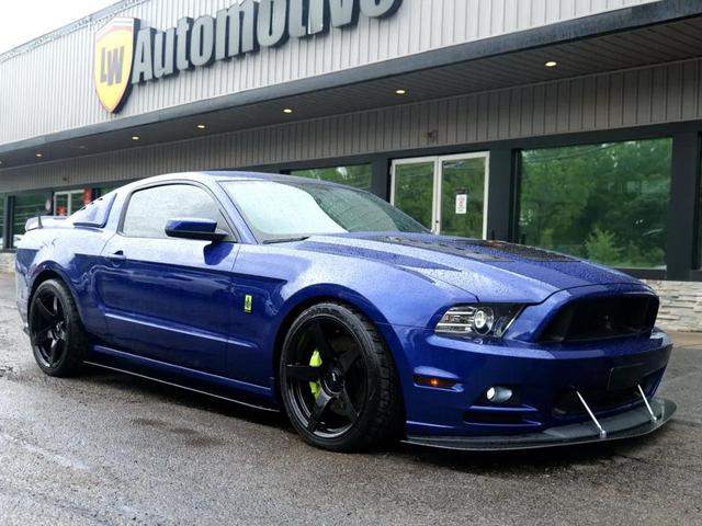Photo of 2014 Deep Impact Blue Ford Mustang
