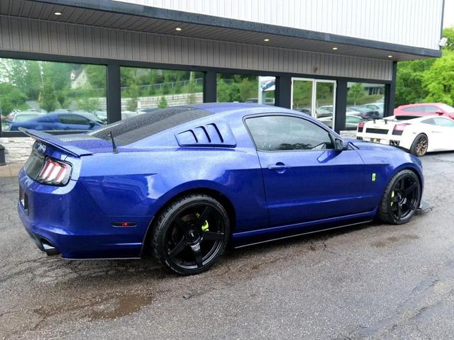 Photo of 2014 Deep Impact Blue Ford Mustang