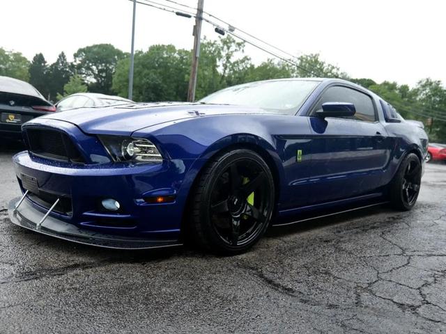Photo of 2014 Deep Impact Blue Ford Mustang