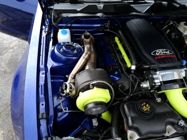 Photo of 2014 Deep Impact Blue Ford Mustang