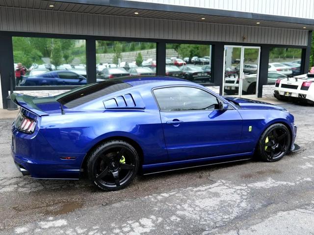 Photo of 2014 Deep Impact Blue Ford Mustang