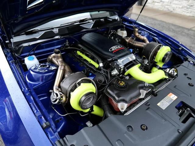 Photo of 2014 Deep Impact Blue Ford Mustang