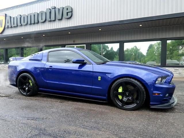 Photo of 2014 Deep Impact Blue Ford Mustang