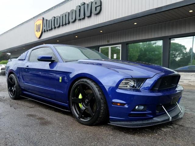 Photo of 2014 Deep Impact Blue Ford Mustang