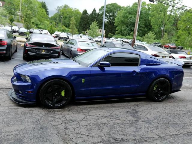 Photo of 2014 Deep Impact Blue Ford Mustang