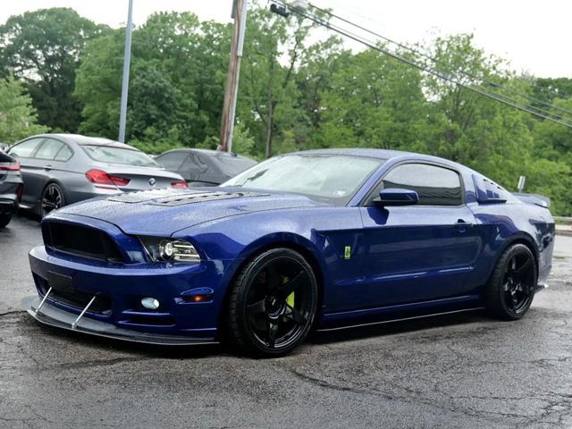 Photo of 2014 Deep Impact Blue Ford Mustang