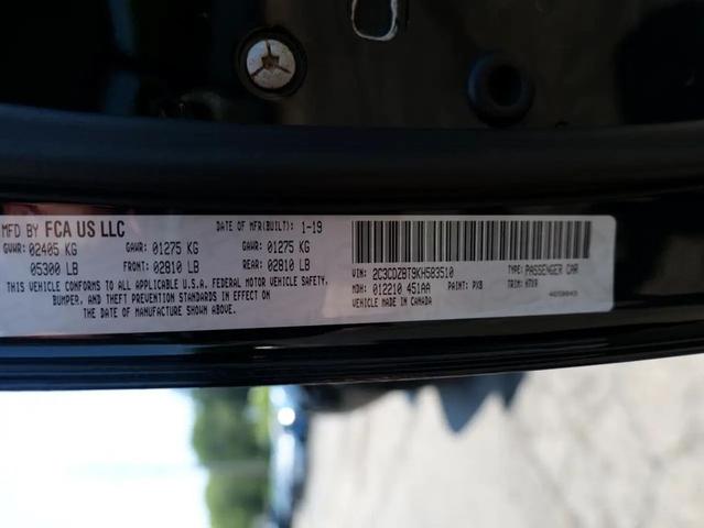 Photo of 2019 Pitch Black Clearcoat Dodge Challenger