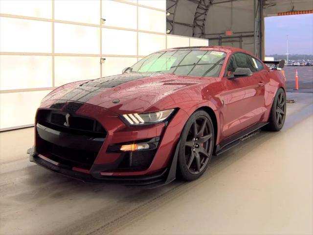 Photo of 2021 Burgundy Ford Shelby GT500