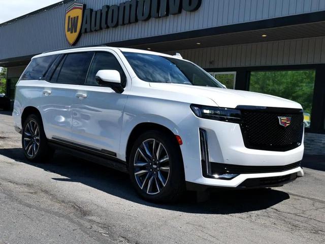 Photo of 2021 Crystal White Tricoat Cadillac Escalade