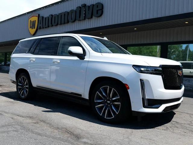 Photo of 2021 Crystal White Tricoat Cadillac Escalade