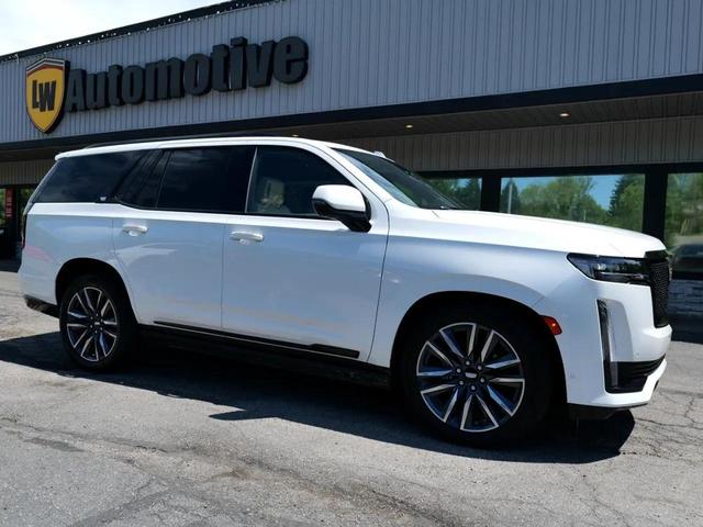 Photo of 2021 Crystal White Tricoat Cadillac Escalade