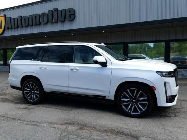 Photo of 2021 Crystal White Tricoat Cadillac Escalade