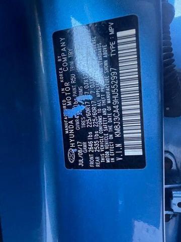 Photo of 2017 Caribbean Blue Hyundai TUCSON