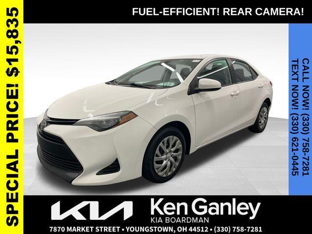 Photo of 2018 White Toyota Corolla