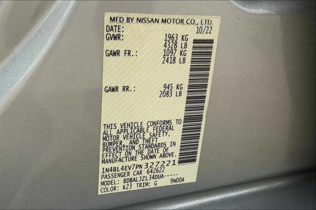 Photo of 2023 Brilliant Silver Metallic Nissan Altima