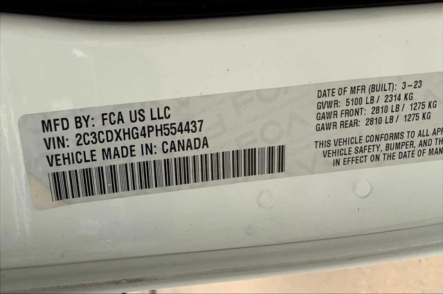 Photo of 2023 White Knuckle Clearcoat Dodge Charger