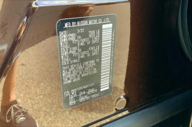 Photo of 2022 Mocha Almond Pearl Nissan Armada