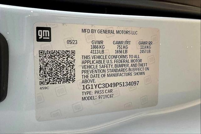 Photo of 2023 Ceramic Matrix Gray Metallic Chevrolet Corvette