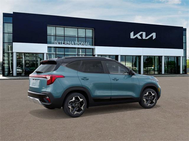 Photo of 2026 Pluton Blue/Black Roof Kia Seltos