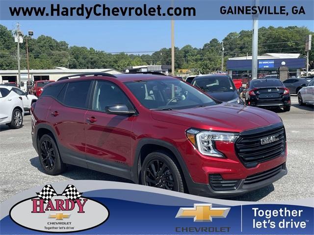 Photo of 2023 Volcanic Red GMC Terrain