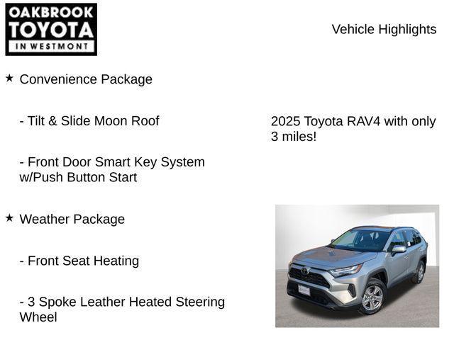 Photo of 2025 Silver Sky Metallic Toyota RAV4