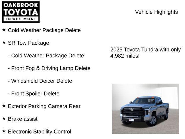 Photo of 2025 Celestial Silver Metallic Toyota Tundra