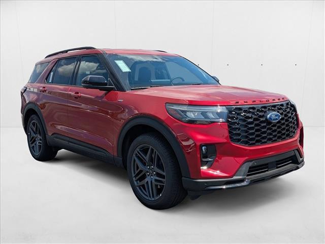 Photo of 2025 Rapid Red Metallic Tinted Clearcoat Ford Explorer