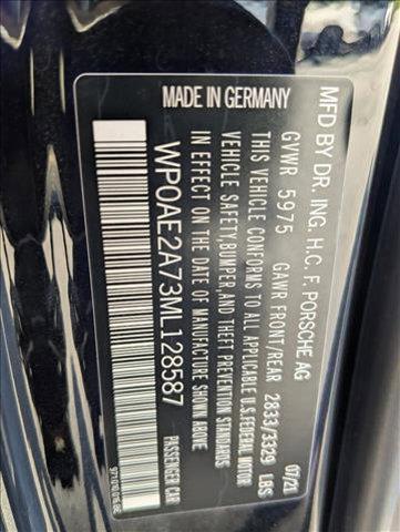 Photo of 2021 Black Porsche Panamera