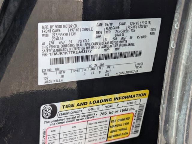 Photo of 2019 Agate Black Metallic Ford Expedition Max