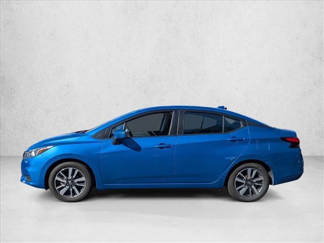 Photo of 2021 Electric Blue Metallic Nissan Versa