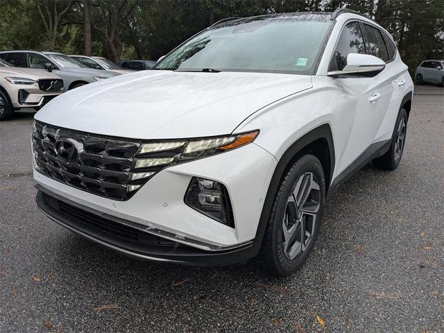 Photo of 2022 Quartz White Hyundai TUCSON Hybrid