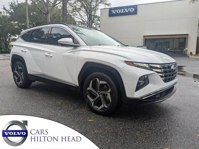 Photo of 2022 Quartz White Hyundai TUCSON Hybrid