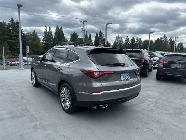Photo of 2022 Liquid Carbon Metallic Acura MDX