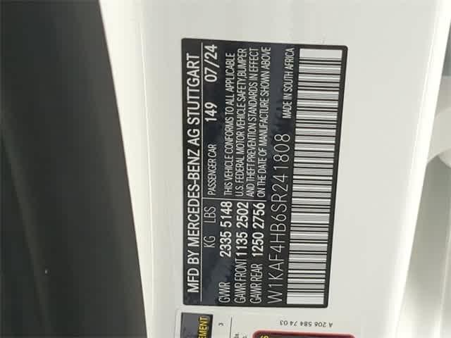 Photo of 2025 Polar White Mercedes-Benz C-Class