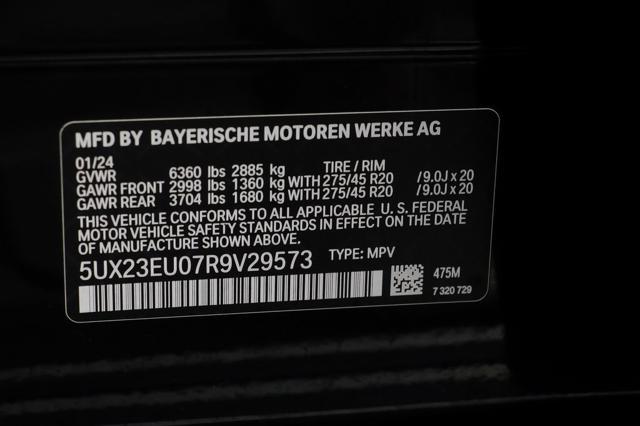 Photo of 2024 Black Sapphire Metallic BMW X5