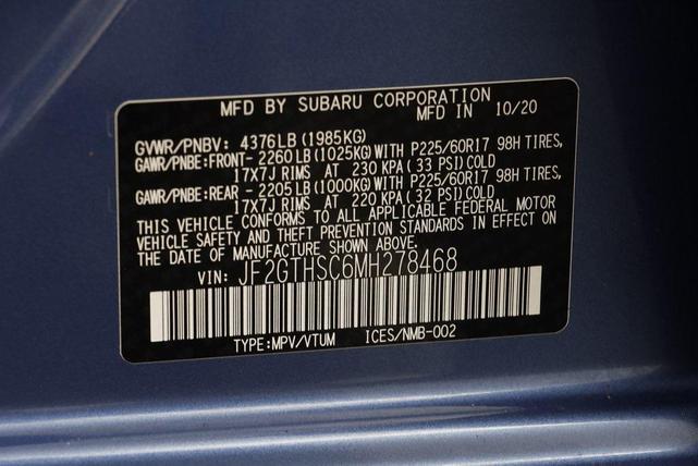 Photo of 2021 Horizon Blue Pearl Subaru Crosstrek