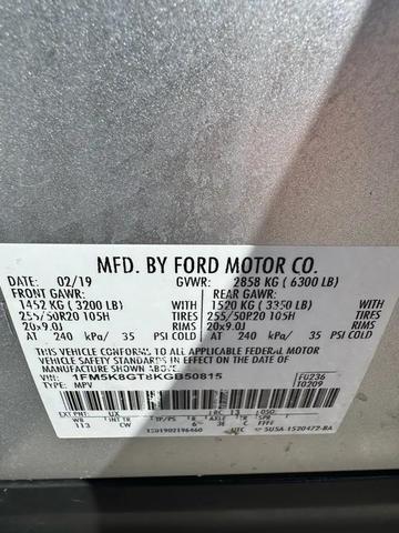 Photo of 2019 Ingot Silver Metallic Ford Explorer