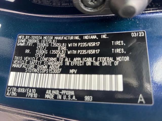 Photo of 2023 Blueprint Toyota Sienna