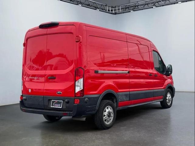 Photo of 2023 Race Red Ford Transit-350